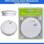 PIFCO Warning Alarm Photoelectric Smoke Detector Intelligent Smoke Alarm Fire-Detector