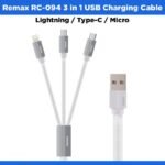 Remax RC-094 3 in 1 USB Charging Cable Lightning / Type-C / Micro