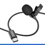 HOCO L14 Lavalier Microphone with Type-C/3.5mm Audio Plug - Image 2
