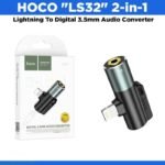 HOCO 2-in-1 Lightning To Digital 3.5mm Audio Converter