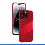 Matte Carbon Fiber Matte Case for iPhone 13 to 16 Series - Image 4