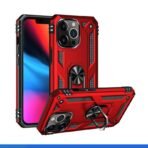 Slim Shockproof Ring Armor Stand Phone Case | iPhone 16 Series - Image 2