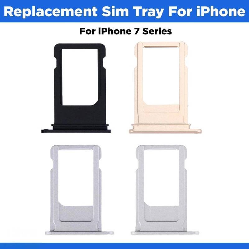 1739605452536.jpg Replacement Sim Tray For iPhone 7 Series iPhone 7, 7 Plus - Image 1