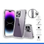 Clear Soft TPU Gel Protective Case For iPhone X, 11, 12, 13, 14