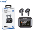 ANG T56 ANC + ENC Earbuds With LED Touch Screen