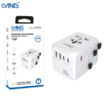 ANG Y149 35W Universal Worldwide 35W GaN 5 Ports Travel Adapter