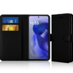 Leather Flip Wallet Book Case For Motorola E20 / E20 Pro / E30/E40