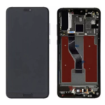 Replacement LCD Screen Display Touch and Digitizer Assembly for Huawei P20 Pro Black – With Frame