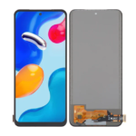 Replacement LCD Screen Display Touch and Digitizer Assembly for Xiaomi Redmi Note 11 Pro 4G Black – No Frame