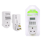 PIFCO 24 Hour 7 Day Digital Programmable Timer UK Mains Plug