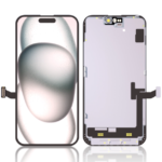 Soft OLED Apple iPhone 15 Plus LCD Module Display and Touch Screen Digitizer Assembly-Black