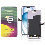 HL HD+ Incell Apple iPhone 15 Pro LCD Module Display and Touch Screen Digitizer Assembly-Black