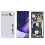 Genuine LCD Screen For Samsung Galaxy Note 20 Ultra 5G (N980) With Frame & Touchpad – Black (GH82-23597A)