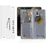 Genuine LCD Screen For Samsung Galaxy Z FOLD 5 5G (F946) With Frame and Touchpad – Grey Blue (GH82-31842D)