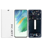 Genuine LCD Screen For Samsung Galaxy S21 FE 5G (G990B) With Frame and Touchpad – Graphite (GH82-26420A)