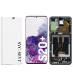 Genuine LCD Screen For Samsung Galaxy S20 Plus 5G (S986) With Frame and Touchpad – Black (GH82-31442A)