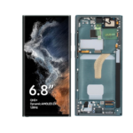 Genuine LCD Screen For Samsung Galaxy S22 Ultra 5G (S908) With Frame & Touchpad – Green (Pull Out)