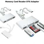 5-In-1 Lightning, Type-C, USB, SD/TF Memory Card Reader OTG Adapter