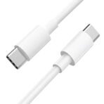 ANG CB04 USB-C To USB-C Fast Charging & Data Cable 100W | 1 Meter and 2 Meter - White Color - Image 2