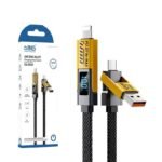 ANG 100W 4 in 1 Data Cable | Fast Charging With LED Power Display