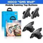 HOCO "GM5 Wolf" Mobile Gaming Top Buttons – Black