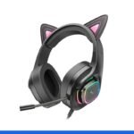 HOCO Cute Cat Gaming Wired Headphone