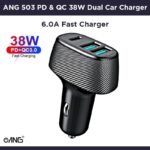 ANG Dual Fast Car Charger