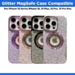 Glitter MagSafe Phone Case For iPhone15 Series