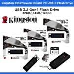Kingston DataTraveler USB-C Flash Drive | 32GB – 128GB