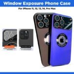 Window Exposure Phone Case For iPhone 11, 12, 13, 14, Pro Max
